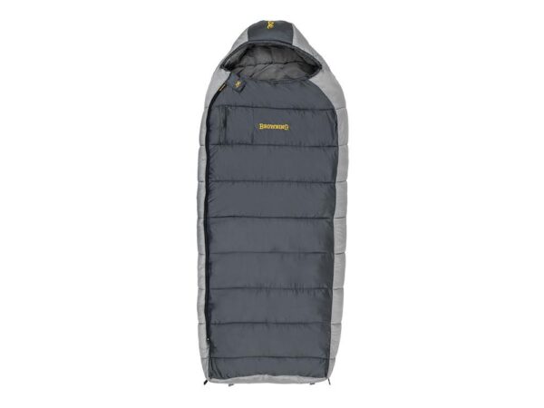 Browning Camping McKinley 0 Degree Sleeping Bag 36x90" Grey