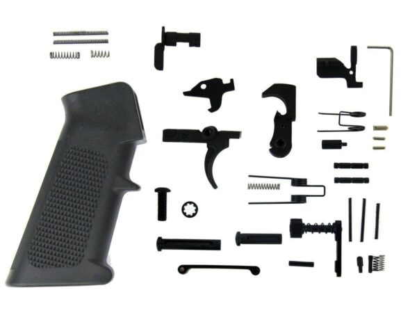 TacFire AR-15 Lower Parts Kit / A2 Grip (Made in the USA)