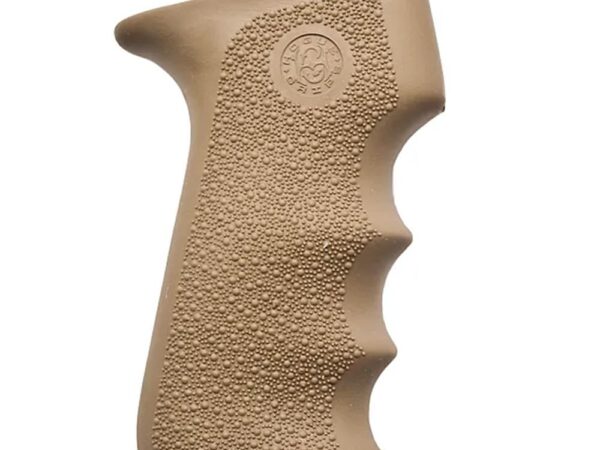 Hogue AK-47 Rubber Grips with Finger Grooves - Desert Tan