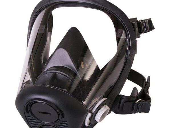 Honeywell RU6500 Silicone Full Facepiece Respirator Face Mask with Harness M
