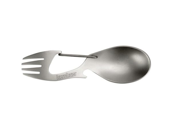 Kershaw Ration Camping Spoon & Fork Multi-tool (Clampack) - 4.6 in. Length