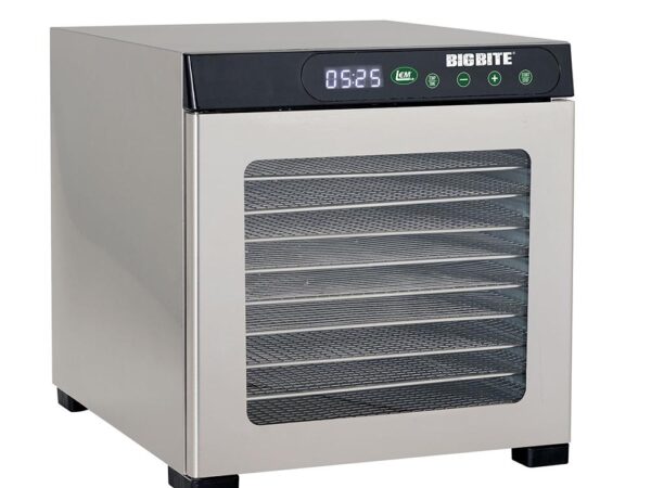 LEM BigBite 10-Tray Stainless Steel Dehydrator