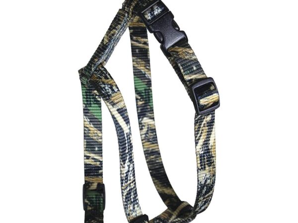Omnipet Kwik Klip Adjustable Nylon Pet Harness 1" 1 Ply Realtree Max 5 Large