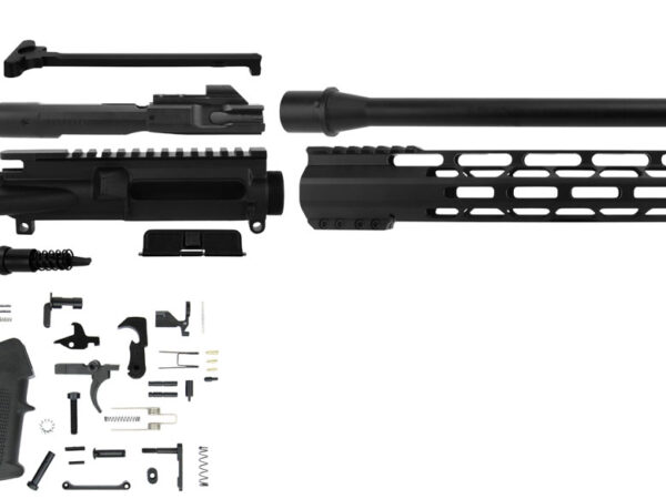 TacFire SSRK45ACPLPK AR Build Kit  Sports South Exclusive 45 ACP AR-Platform Black Nitride