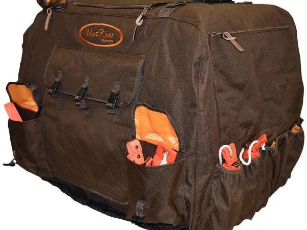 Mud River MRM1515 Dixie Insulated Kennel Cover Brown Polyester Large 36" x 26" x 26"