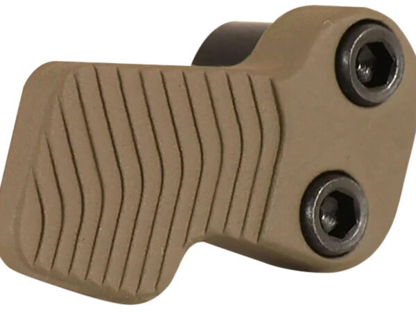 Odin Works ACCXMRFDE  Extended Magazine Release AR-15 Cerakote Flat Dark Earth 6061 Aluminum