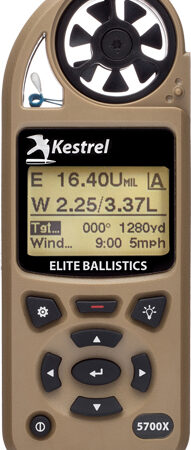 KESTREL 5700X ELITE W/ APPLIED - BALLISTICS DESERT TAN