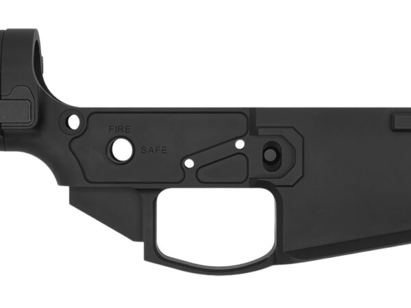Shield Arms SA-15-SLU SA-15 Stripped Lower Receiver Multi Aluminum Black Anodized for AR-15 Folding