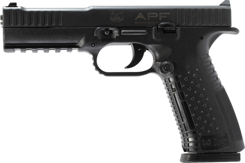 APF STRIKE ONE 9MM 5" BBL - 3-DOT SIGHT 2 17RD MAGS BLACK - Image 2