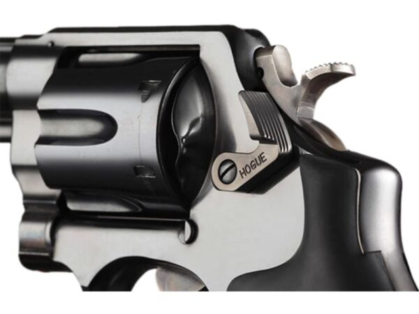 Hogue S&W Short Cylinder Release Stainless Steel- Blued