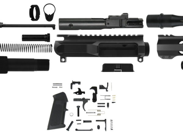 TacFire AR Build Kit 9mm Luger 4.50" Barrel Black for AR Platform