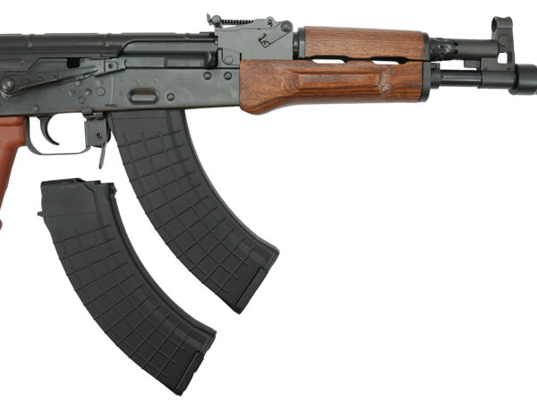 Pioneer Arms AK0031FTPROW Hellpup Pro 7.62x39mm 30+1 11.73" Black Threaded Barrel, Receiver w/Black Side Mounted Optic Rail, Rear Picatinny Rail, Wood Forend, Wood Grip, Right Hand