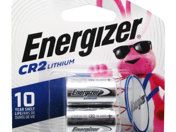 ENERGIZER EL1CR2BP2.B4  CR2 LITHIUM BATTERIES 2PK